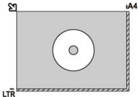 CANON LBP 6600 - Loading Only One Original in the Center of the platen glass - 2