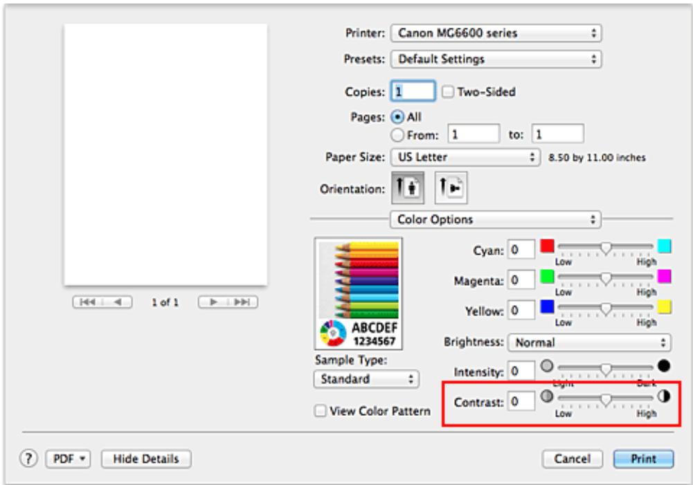 CANON LBP 6600 - Adjusting Contrast - 3