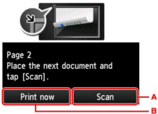 CANON LBP 6600 - When scanning is finished: - 1