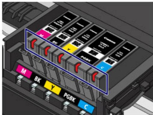CANON LBP 6600 - Checking the Ink Status with the Ink Lamps - 1