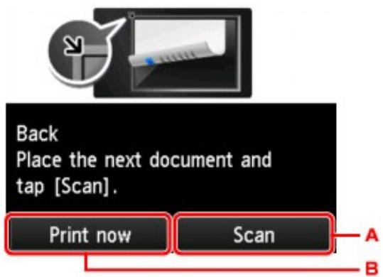 CANON LBP 6600 - When scanning is finished: - 1