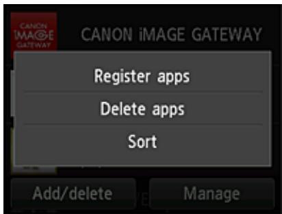CANON LBP 6600 - Add/delete button - 1