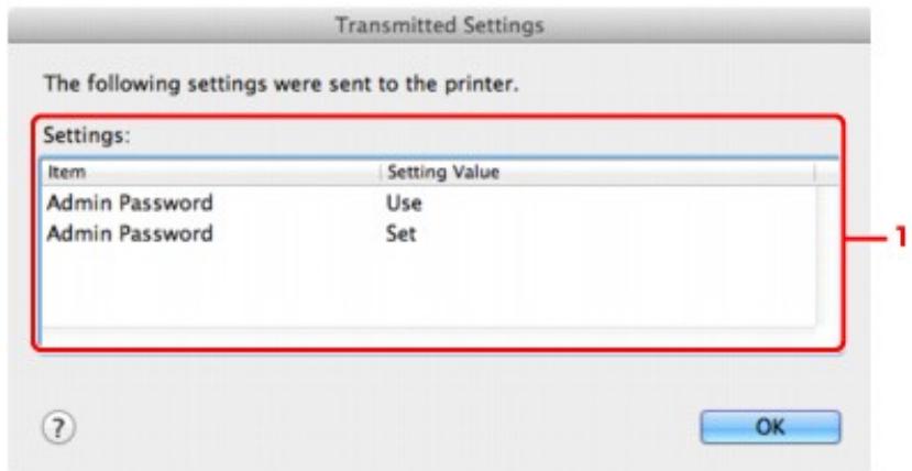 CANON LBP 6600 - Viewing the Modified Settings - 1