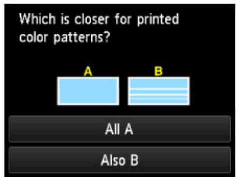 CANON LBP 6600 - Examining the Nozzle Check Pattern - 3