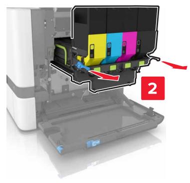 LEXMARK CS725DE - Remplacement du module de transfert - 9