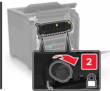 LEXMARK CS725DE - Remplacement de l'unité de fusion - 7