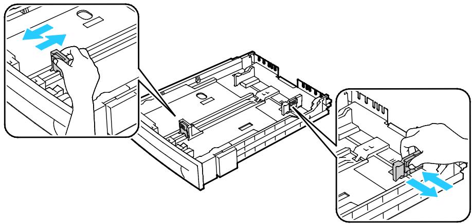 XEROX 6022V - Loading Paper in the Main Tray - 2
