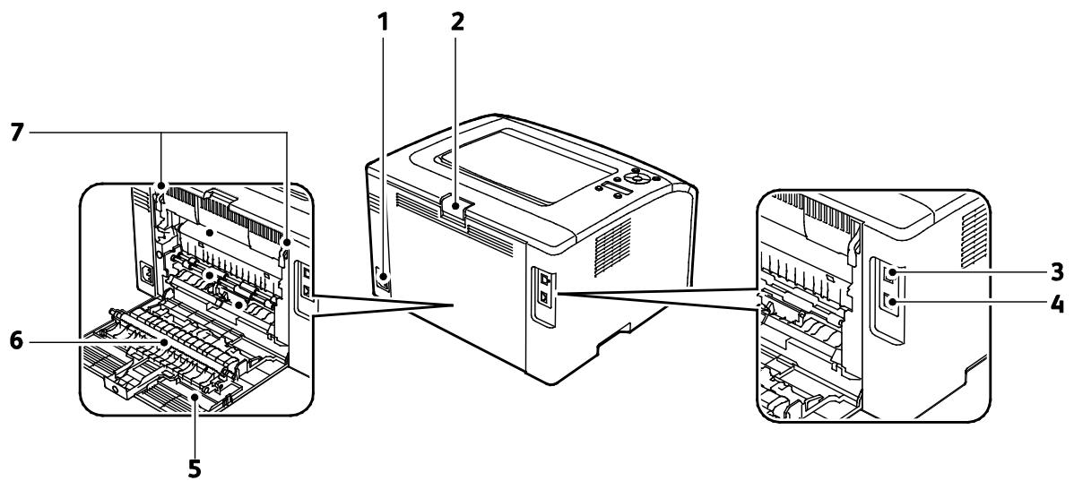 XEROX 6022V - Rear View - 1