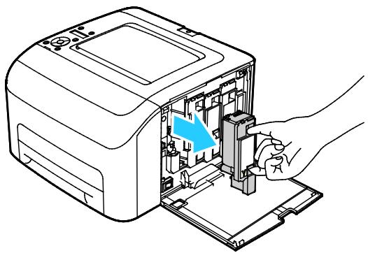 XEROX 6022V - Cleaning the LED Lenses - 4