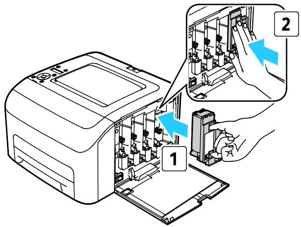 XEROX 6022V - Cleaning the LED Lenses - 8