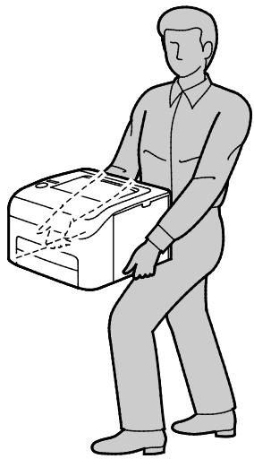 XEROX 6022V - To move the printer: - 3