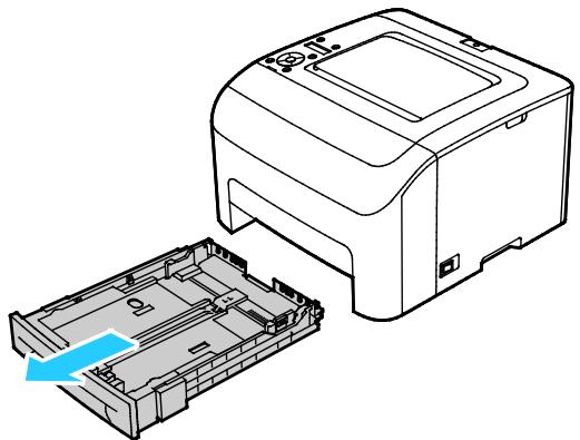 XEROX 6022V - Loading Paper in the Main Tray - 1