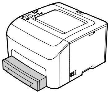 XEROX 6022V - Changing the Length of the Paper Tray to Match the Paper Length - 3
