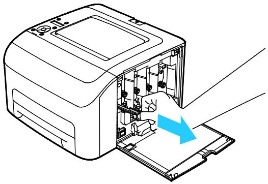 XEROX 6022V - Cleaning the LED Lenses - 5