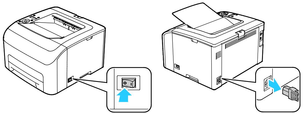 XEROX 6022V - To move the printer: - 1
