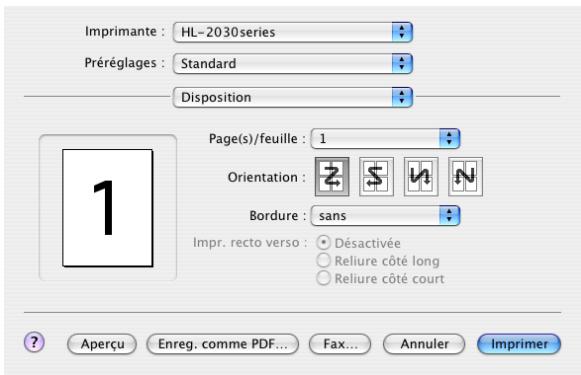 BROTHER HL-2035 - Disposition - 1