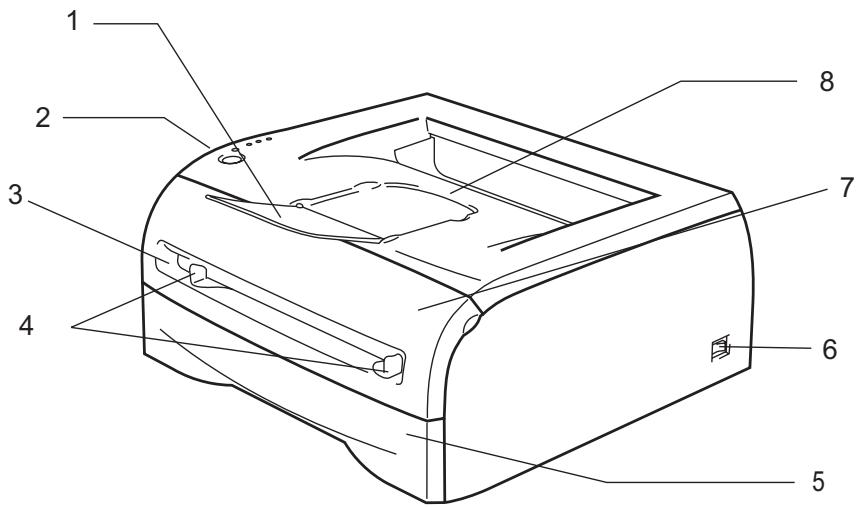 BROTHER HL-2035 - Vue avant - 1
