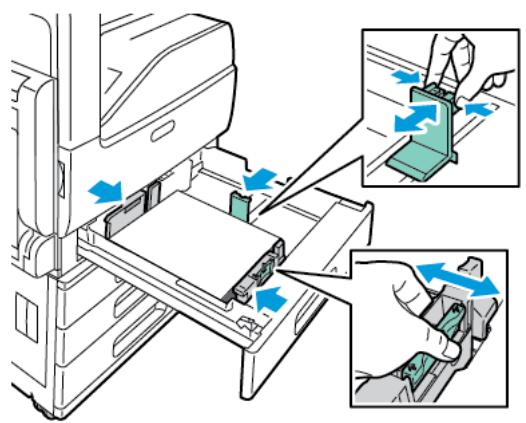 XEROX VERSALINK C7000N - Chargement du papier dans les magasins 1 à 4 - 10
