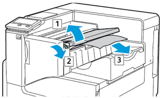 XEROX VERSALINK C7000N - Résolution des incidents dans le module de finition office intégré 9NX - 1