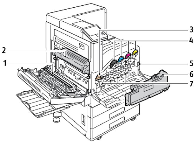 XEROX VERSALINK C7000N - Composants internes - 1