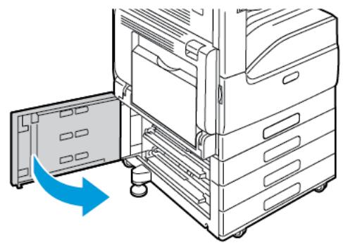 XEROX VERSALINK C7000N - Résolution des incidents papier au niveau de la porte b - 6