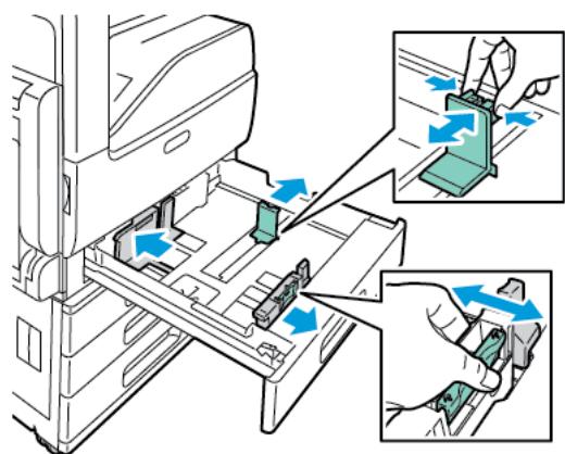 XEROX VERSALINK C7000N - Chargement du papier dans les magasins 1 à 4 - 3