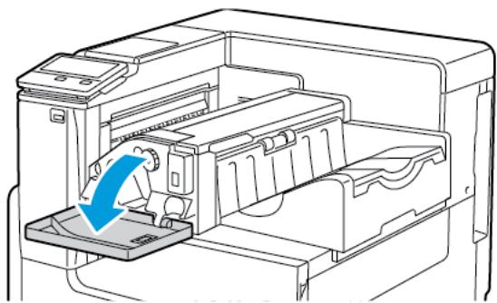 XEROX VERSALINK C7000N - Résolution des incidents papier dans le module de finition office intégré 2FA - 1