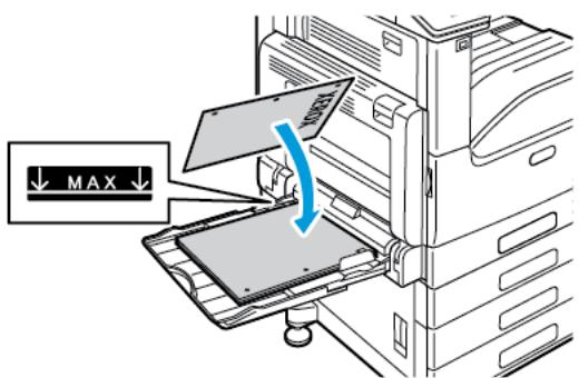 XEROX VERSALINK C7000N - Placez le papier dans le magasin. - 3