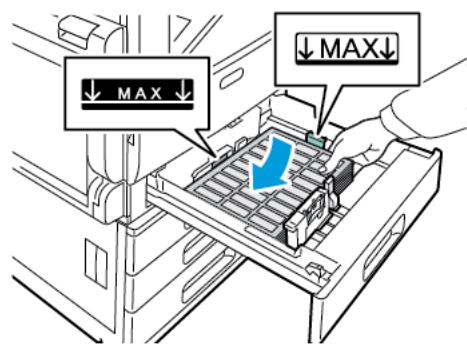 XEROX VERSALINK C7000N - Chargement d'étiquettes dans les magasins 1-4 - 4