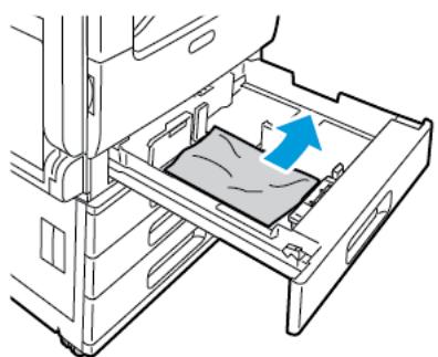 XEROX VERSALINK C7000N - Résolution des incidents papier dans les magasins 1-4 - 2