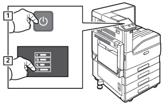 XEROX VERSALINK C7000N - Installez l'adaptateur réseau sans fil. - 1