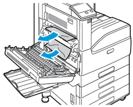 XEROX VERSALINK C7000N - Résolution des incidents papier au niveau de la porte a - 6