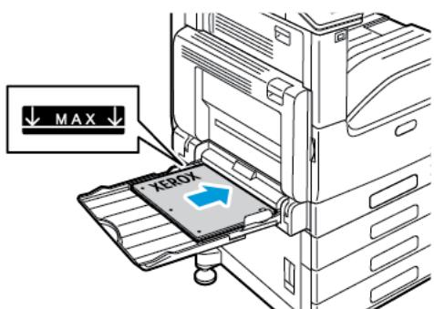 XEROX VERSALINK C7000N - Placez le papier dans le magasin. - 2