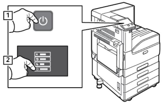 XEROX VERSALINK C7000N - Retrait de l'adaptateur réseau sans fil - 1
