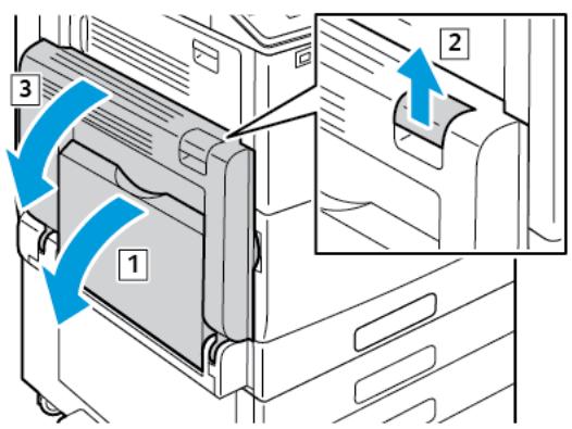 XEROX VERSALINK C7000N - Résolution des incidents papier au niveau de la porte b - 9