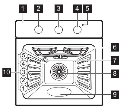 ELECTROLUX ROB2101AOW - Descripción general - 1
