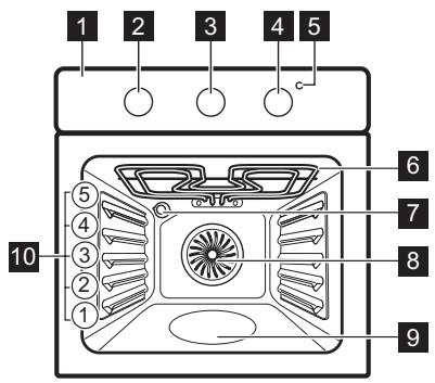 ELECTROLUX ROB2101AOW - Vue d'ensemble - 1