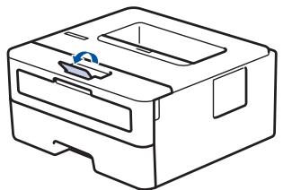 BROTHER HL-L2312D - Charger du papier dans le bac à papier - 4