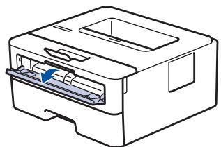 BROTHER HL-L2312D - Charger et imprimer du papier ordinaire, du papier épais, du papier recyclé et du papier de qualité supérieure à partir de la fente d'alimentation manuelle - 2
