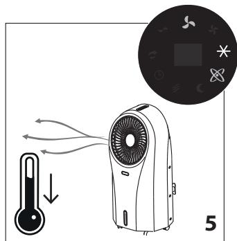 DELONGHI EV250.BK - Enfriamiento/humidificación - 2