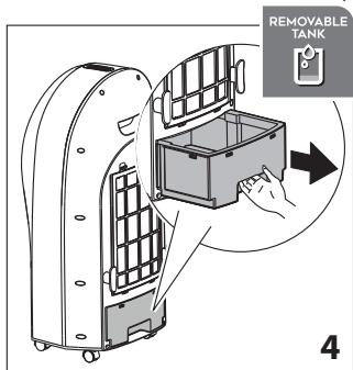 DELONGHI EV250.BK - Refroidissement/Humidification - 1