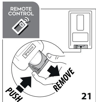 DELONGHI EV250.BK - Remplacement de la pile de la télécommande - 1