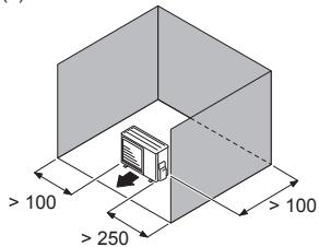 FUJITSU ASYG14LMCE - Dessus de l'unité extérieure non couvert - 2
