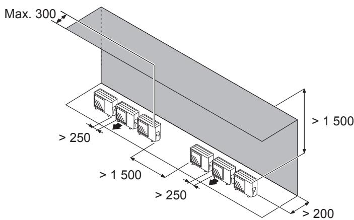 FUJITSU ASYG14LMCE - Dessus des unités extérieures couvert - 1
