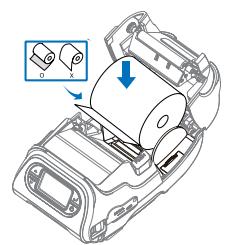 CITIZEN CMP-25L - Roll Paper installation - 2