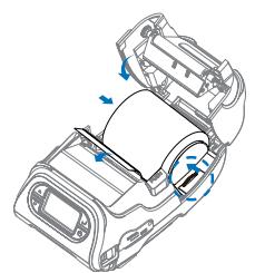 CITIZEN CMP-25L - Roll Paper installation - 3