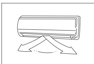 QLIMA S3725 - Cómo configurar la direccion del caudal de aire vertical (arriba-abajo) - 1