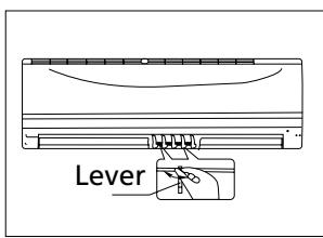 QLIMA S3725 - Adjusting the horizontal Air Flow Direction (up - down) - 1