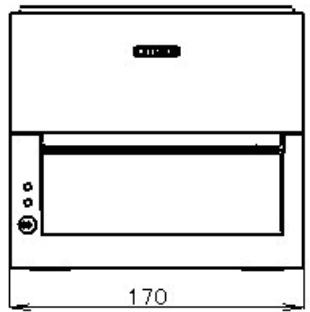 CITIZEN CL-E300 - External Dimensions*6 - 9