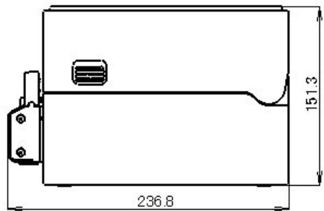 CITIZEN CL-E300 - External Dimensions*6 - 8